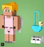 Minecraft Creator Series  Puppy Purse Mini  Figure