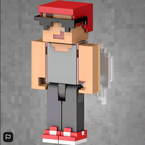 Minecraft Creator Series Mini Figure Letterman Jacket