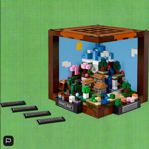 Minecraft LEGO 21265 The Crafting Table Set for Adults