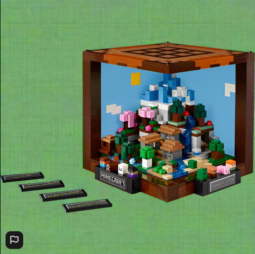 Minecraft LEGO 21265 The Crafting Table Set for Adults