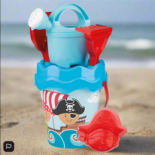 Pirate Bucket Set with Watering Can and Accessories