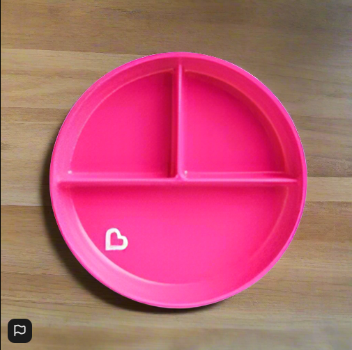 Munchkin Stay Put sací deska růžová