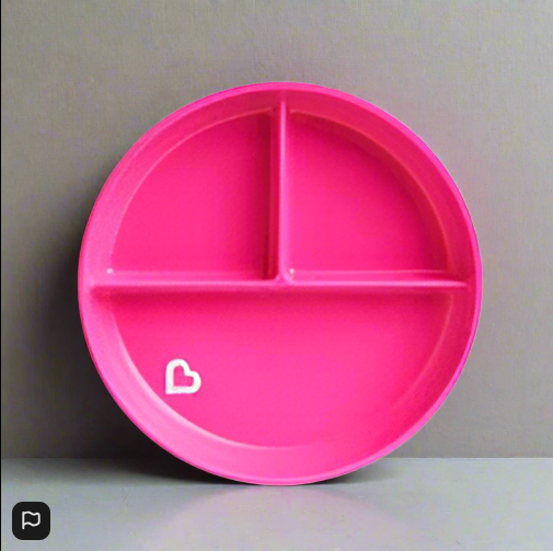 Munchkin Stay Put sací deska růžová