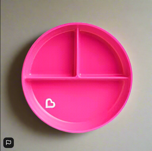 Munchkin Stay Put sací deska růžová