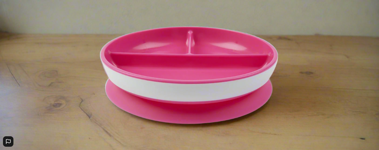 Munchkin Stay Put sací deska růžová