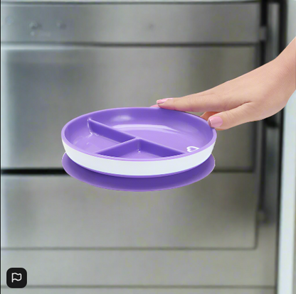 Munchkin Stay Put Suction Plate Purple