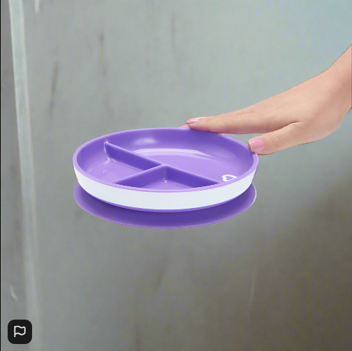 Munchkin Stay Put sací deska fialová