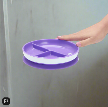 Munchkin Stay Put Suction Plate Purple