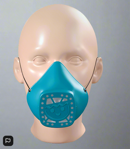 Playmobil Nose & Mouth Mask Large Turquoise