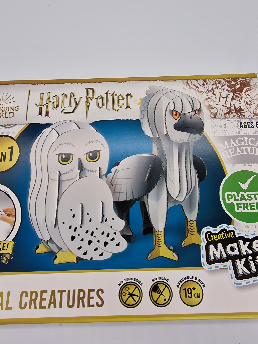Harry Potter Make Your Own Creative Maker Kitz Magical Creatures Buckbeak Hedwig