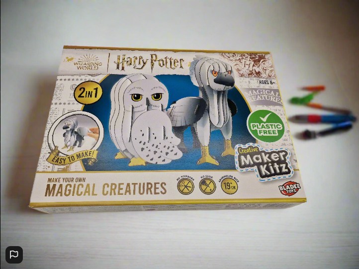 Harry Potter Make Your Own Creative Maker Kitz Magical Creatures Buckbeak Hedwig