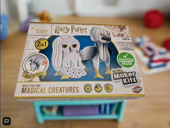 Harry Potter Make Your Own Creative Maker Kitz Magical Creatures Buckbeak Hedwig