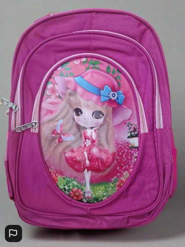 Childrens Bag Gorgeous Girl 3D  Pink