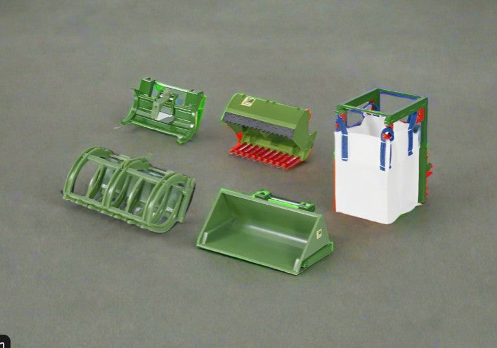 Siku No 3658 Accessories Set For Front Loader Scale 1:32