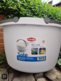 Stephanplast 16 Litre Laundry Bucket 2 Handles White