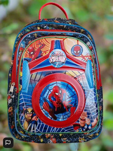 Marvel Ultimate Spiderman 3D Childrens Bag