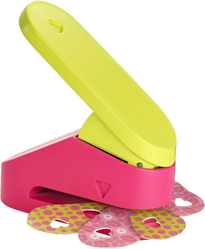 Amigami Pink Butterfly A Heart Punch