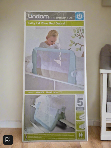 Lindam Easy Fit Baby Blue Bed Guard