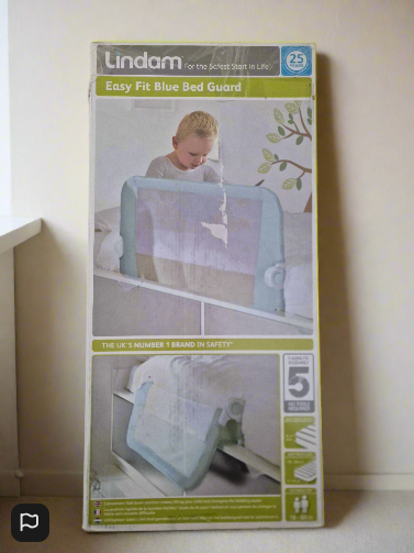 Lindam Easy Fit Baby Blue Bed Guard