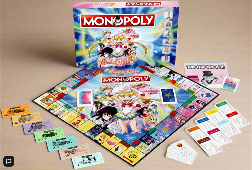 Monopoly Sailor Moon  Board Game