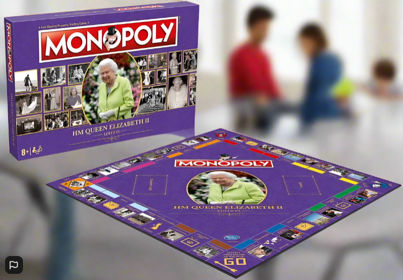 Stolní hra Monopoly HM Queen Elizabeth II