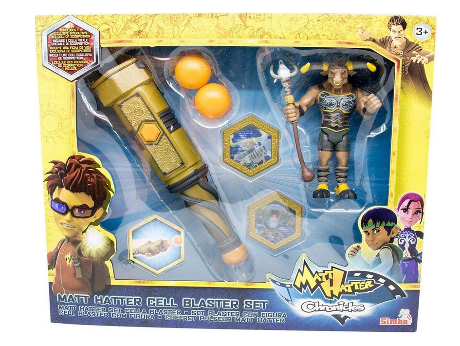 Matt Hatter Cell Blaster Playset featuring the Minotaur