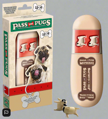 Pass the Pugs Family Fun Dice Game