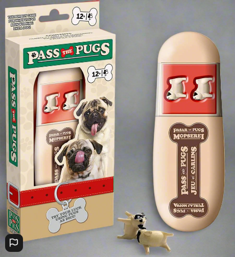 Pass the Pugs Family Fun Dice Game