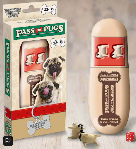 Pass the Pugs Family Fun Dice Game