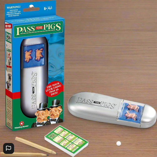 Pass the Pigs Family Fun Dice Game