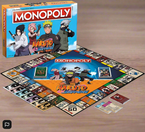 Stolní hra Monopoly Naruto Shippuden