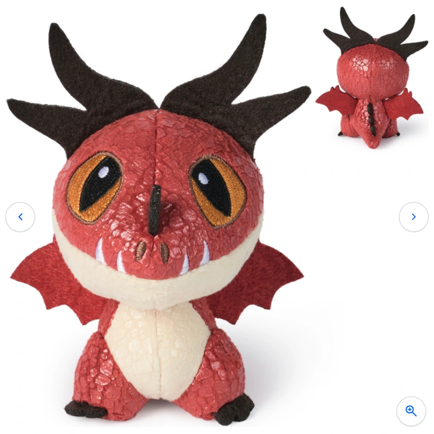 Dreamworks How to Train Your Dragon Mini Plush Dragon