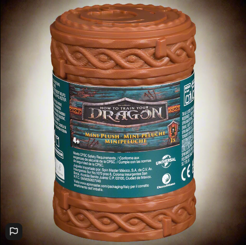 Dreamworks How to Train Your Dragon Mini Plush Dragon