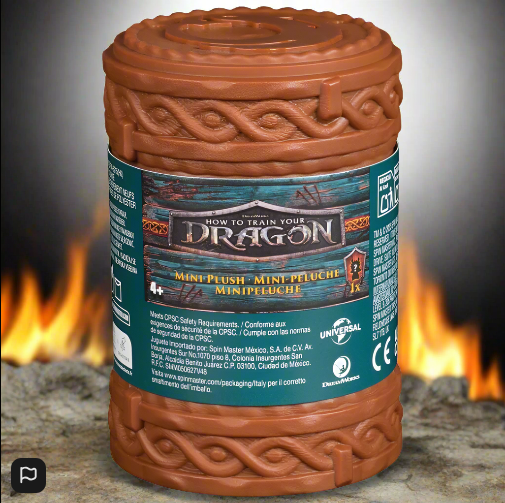 Dreamworks How to Train Your Dragon Mini Plush Dragon