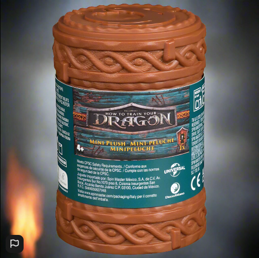 Dreamworks How to Train Your Dragon Mini Plush Dragon