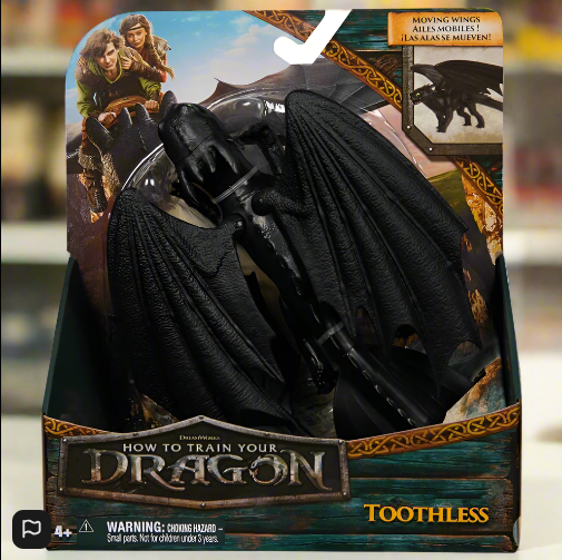 Dreamworks How To Train Your Dragon Action Figure Toothless