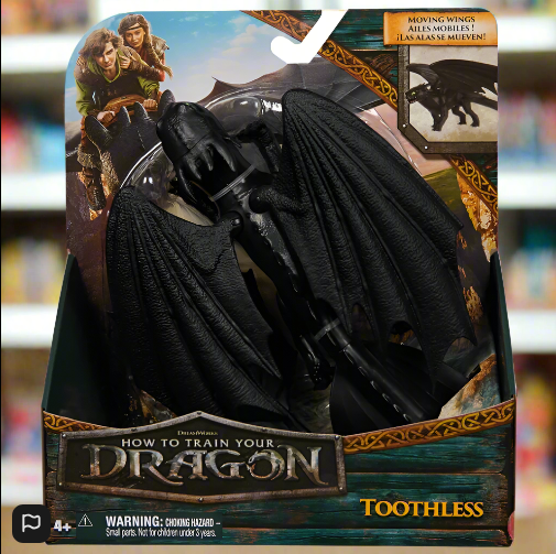 Dreamworks How To Train Your Dragon Action Figure Toothless