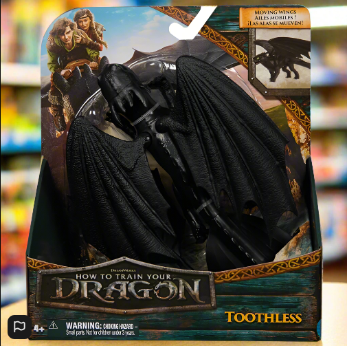 Dreamworks How To Train Your Dragon Action Figure Toothless