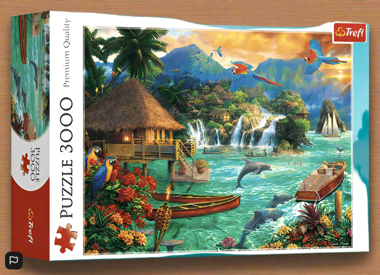Trefl 3000 Piece Jigsaw Puzzle  Island Life