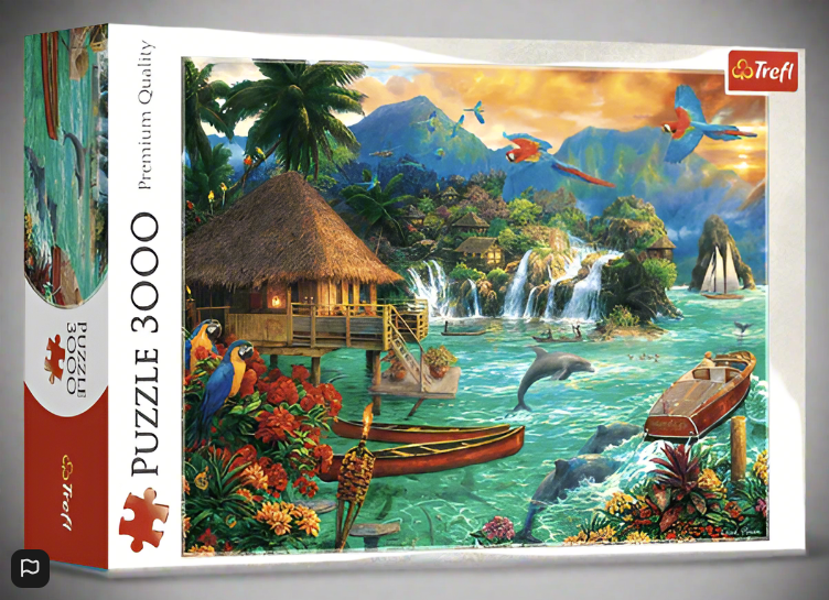 Trefl 3000 Piece Jigsaw Puzzle  Island Life