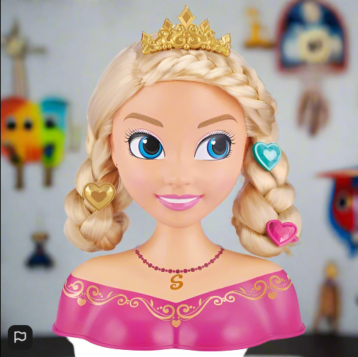 Sparkle Girlz Princess Hair Styling Head By ZURU
