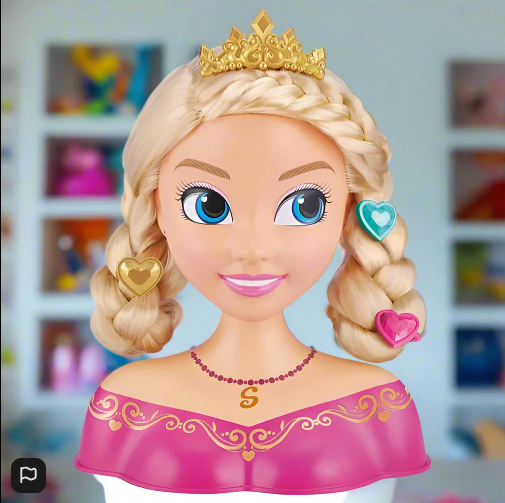 Sparkle Girlz Princess Hair Styling Head By ZURU