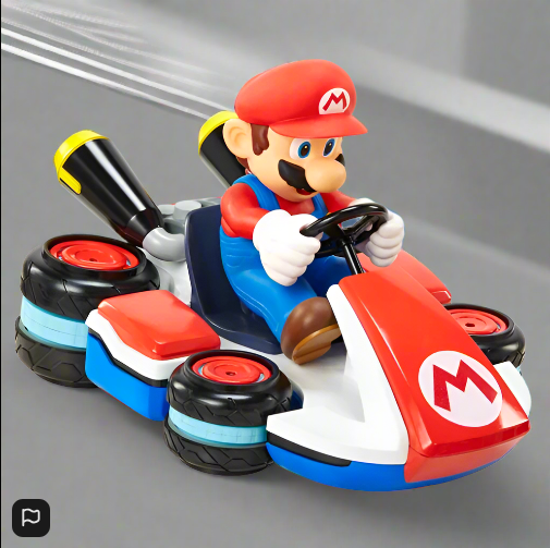 Nintendo Super Mario Remote Control Kart Mini Anti-Gravity Racer