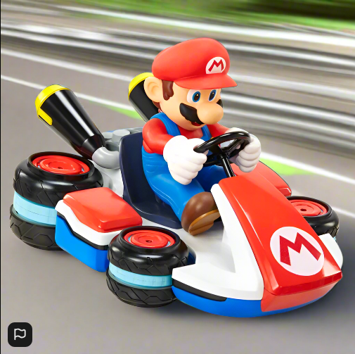 Nintendo Super Mario Remote Control Kart Mini Anti-Gravity Racer