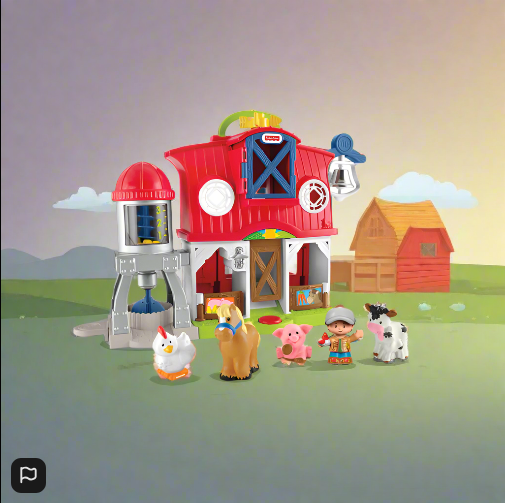 Fisher-Price Little People Playset Caring for Animals Farm