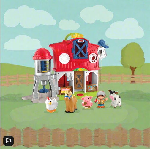 Fisher-Price Little People Playset Caring for Animals Farm