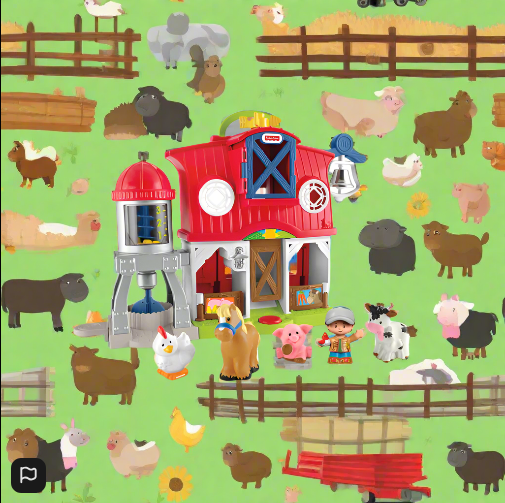 Fisher-Price Little People Playset Caring for Animals Farm