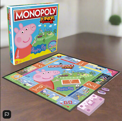 Stolní hra Monopoly Junior: Peppa Pig Edition