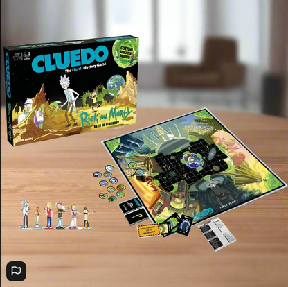 Cluedo Rick and Morty Family Board Game