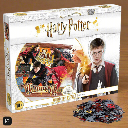 Harry Potter famfrpálové puzzle 1000 dílků